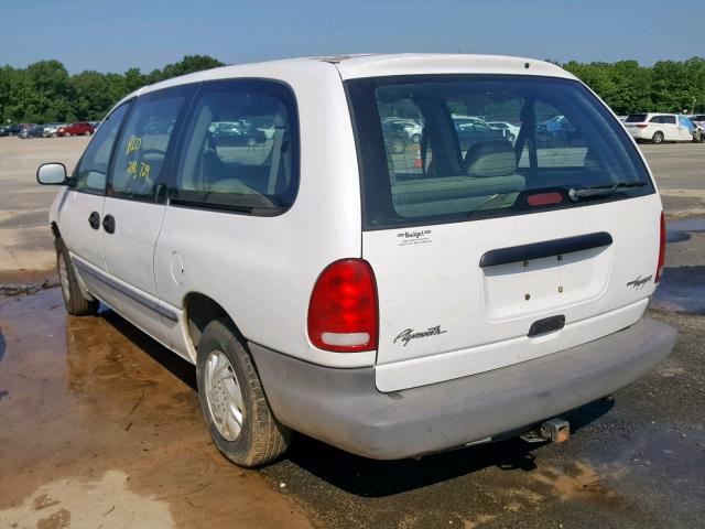 2P4GP24G5XR294519 - 1999 PLYMOUTH GRAND VOY WHITE photo 3