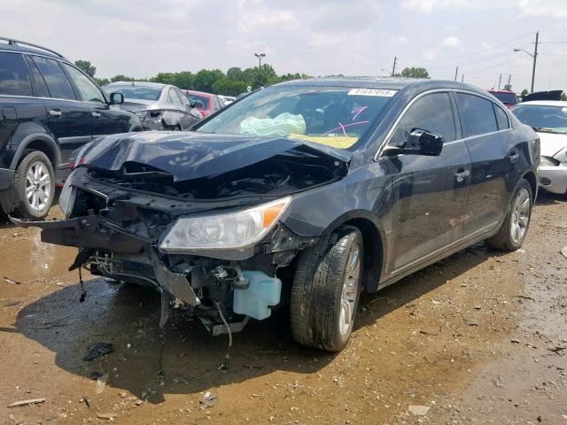 1G4GC5E33CF165138 - 2012 BUICK LACROSSE BLACK photo 2