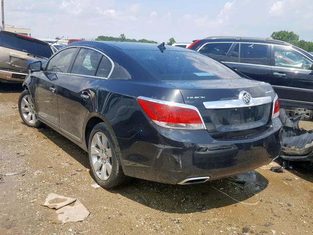 1G4GC5E33CF165138 - 2012 BUICK LACROSSE BLACK photo 3