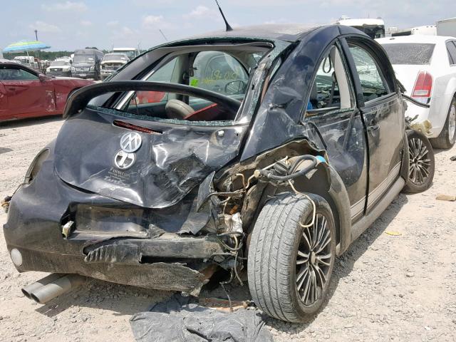 3VWDD21C31M461392 - 2001 VOLKSWAGEN NEW BEETLE შავი ფოტო 4