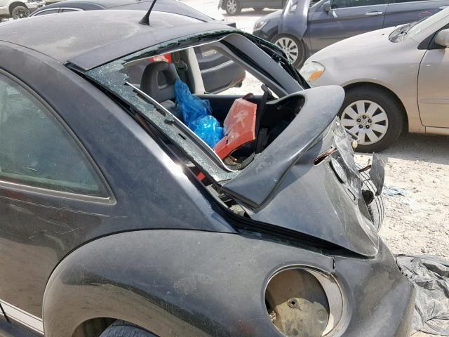 3VWDD21C31M461392 - 2001 VOLKSWAGEN NEW BEETLE შავი ფოტო 9