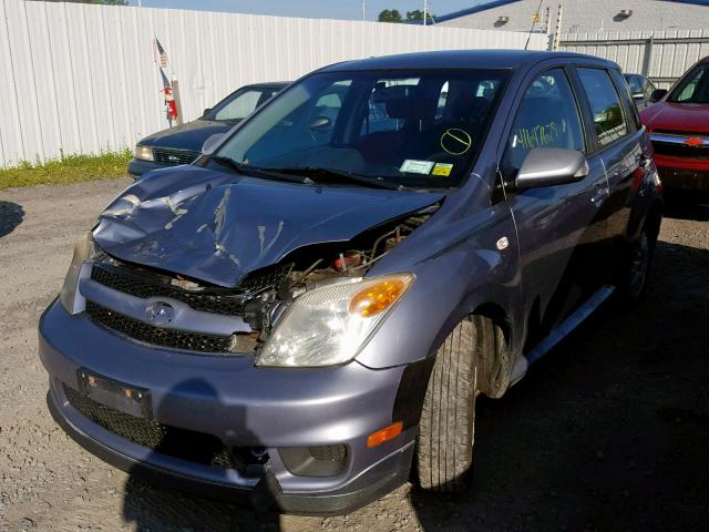 JTKKT624365015504 - 2006 TOYOTA SCION XA GRAY photo 2