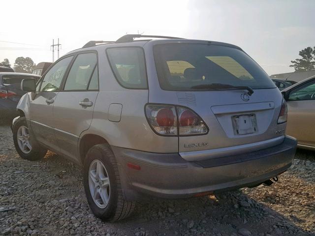 JTJGF10U320145250 - 2002 LEXUS RX 300 SILVER photo 3