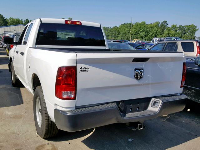 1C6RR6FG0KS545974 - 2019 RAM 1500 CLASS WHITE photo 3