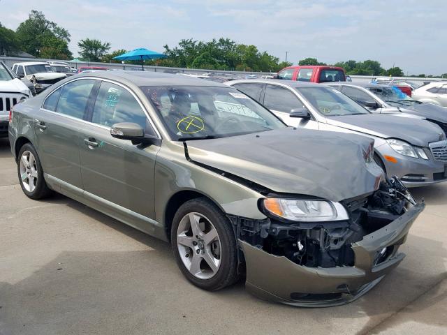 YV1AH992491103798 - 2009 VOLVO S80 T6 GREEN photo 1