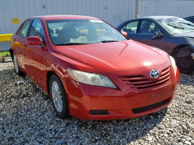 4T1BE46K97U041154 - 2007 TOYOTA CAMRY NEW RED photo 1