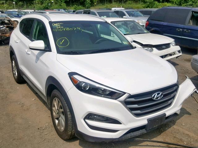 KM8J3CA43JU679363 - 2018 HYUNDAI TUCSON SEL WHITE photo 1