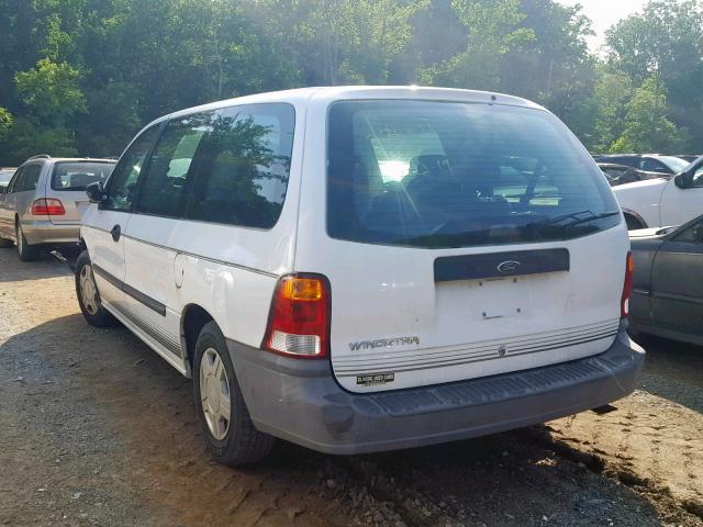 2FTZA54493BB02933 - 2003 FORD WINDSTAR WHITE photo 3