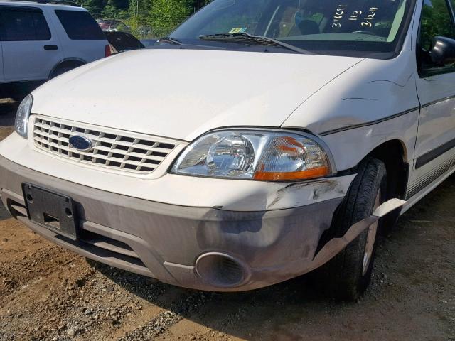 2FTZA54493BB02933 - 2003 FORD WINDSTAR WHITE photo 9