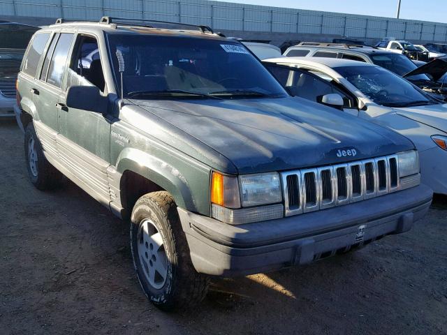 1J4GZ58Y3SC725289 - 1995 JEEP GRAND CHER GREEN photo 1