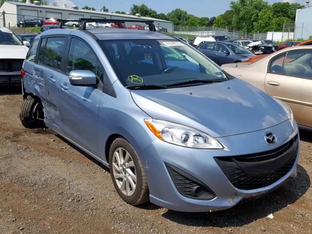 JM1CW2BL9D0158504 - 2013 MAZDA 5 BLUE photo 1