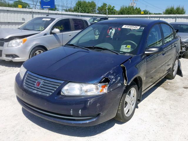 1G8AJ55F17Z197157 - 2007 SATURN ION LEVEL BLUE photo 2