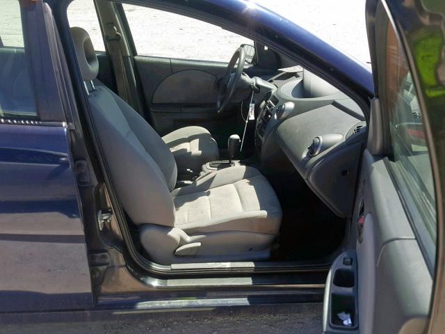 1G8AJ55F17Z197157 - 2007 SATURN ION LEVEL BLUE photo 5