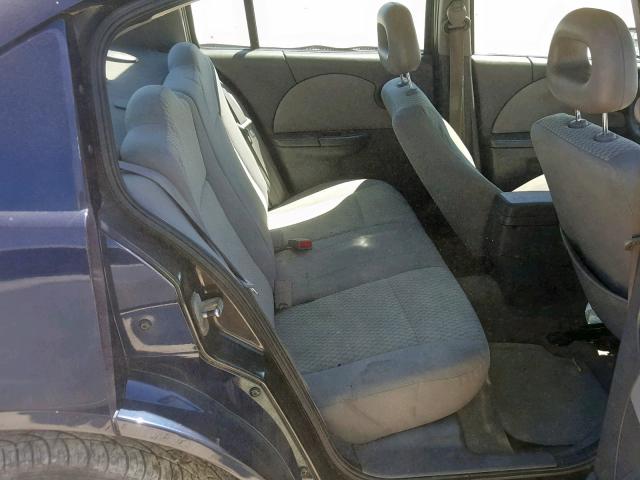 1G8AJ55F17Z197157 - 2007 SATURN ION LEVEL BLUE photo 6