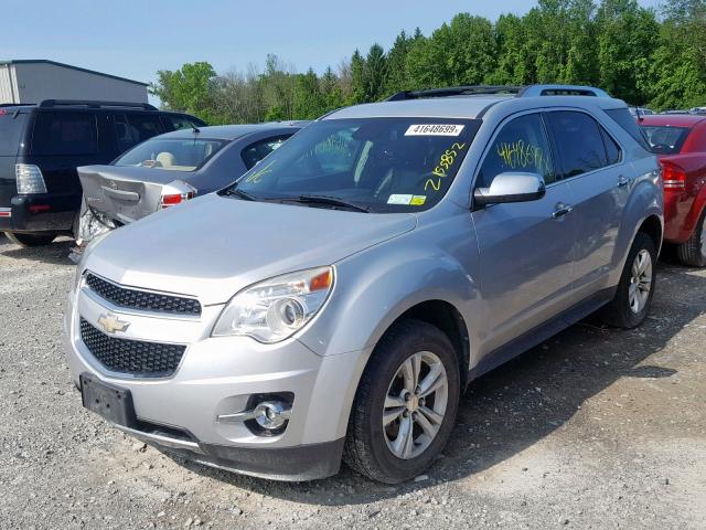 2GNFLGEK2C6112287 - 2012 CHEVROLET EQUINOX LT GRAY photo 2