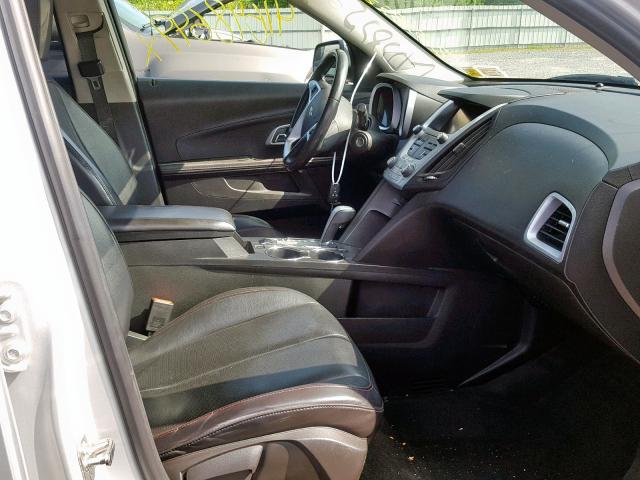 2GNFLGEK2C6112287 - 2012 CHEVROLET EQUINOX LT GRAY photo 5