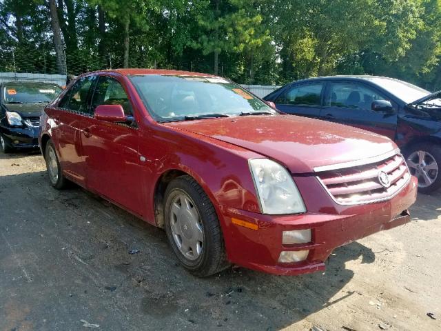 1G6DC67A750132340 - 2005 CADILLAC STS RED photo 1