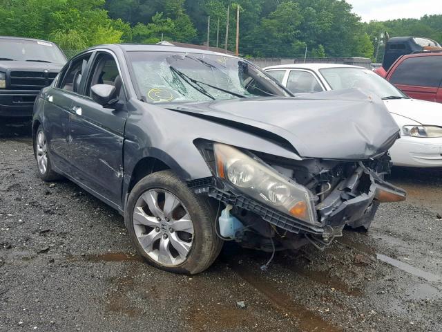 1HGCP36889A040066 - 2009 HONDA ACCORD EXL GRAY photo 1