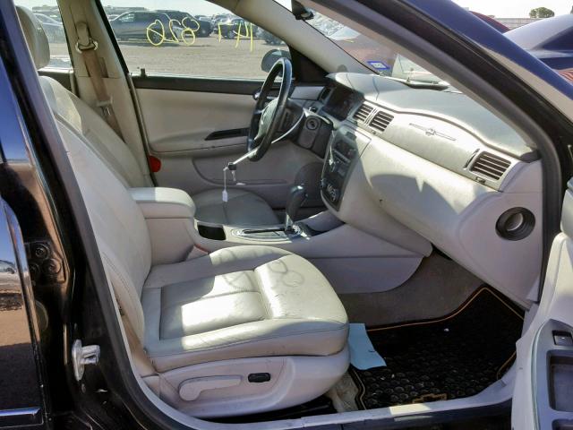 2G1WD58C969118002 - 2006 CHEVROLET IMPALA SUP Қара фото 5