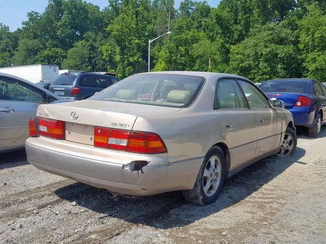 JT8BF28G3W5045576 - 1998 LEXUS ES 300 BEIGE photo 4