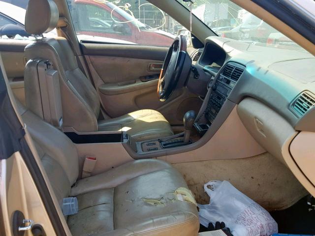 JT8BF28G3W5045576 - 1998 LEXUS ES 300 BEIGE photo 5