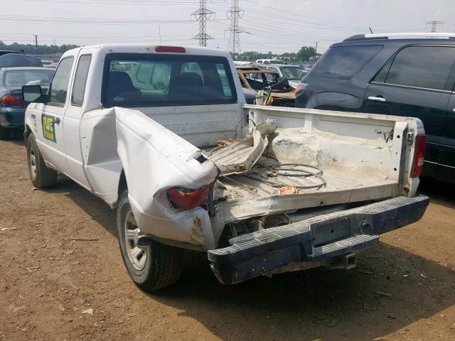 1FTYR14D89PA16527 - 2009 FORD RANGER SUP WHITE photo 3