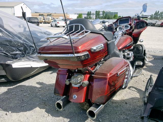 5HD1TANA6FB952427 - 2015 HARLEY-DAVIDSON FLTRUSE CV BURGUNDY photo 4