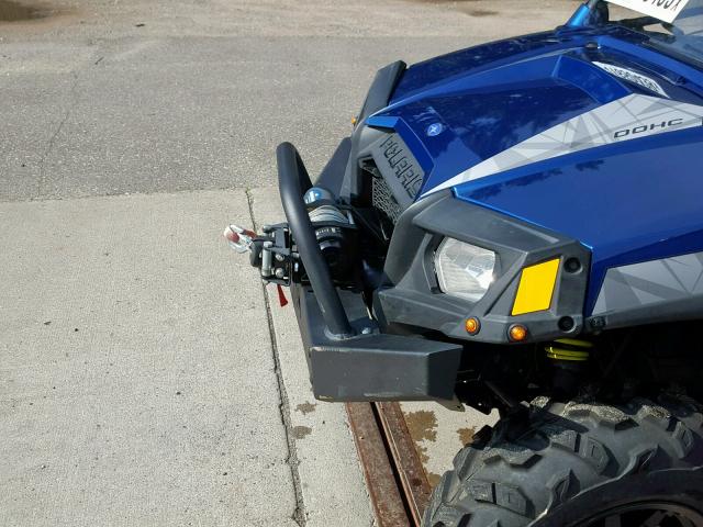 3NSVHE576JE365355 - 2018 POLARIS RZR 570 EP BLUE photo 10