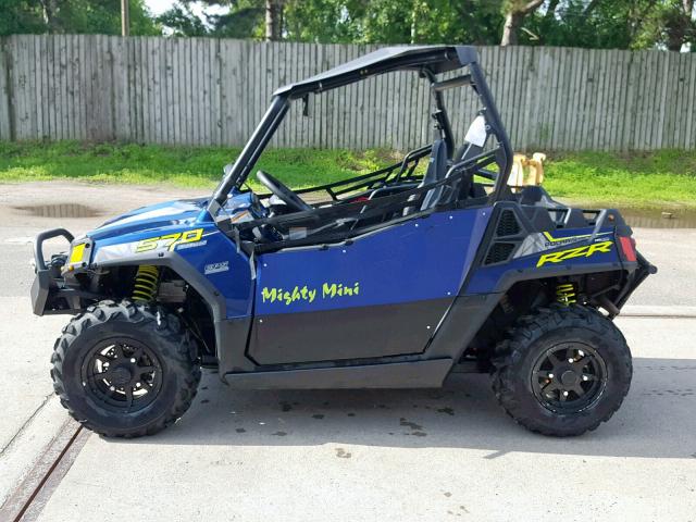 3NSVHE576JE365355 - 2018 POLARIS RZR 570 EP BLUE photo 3