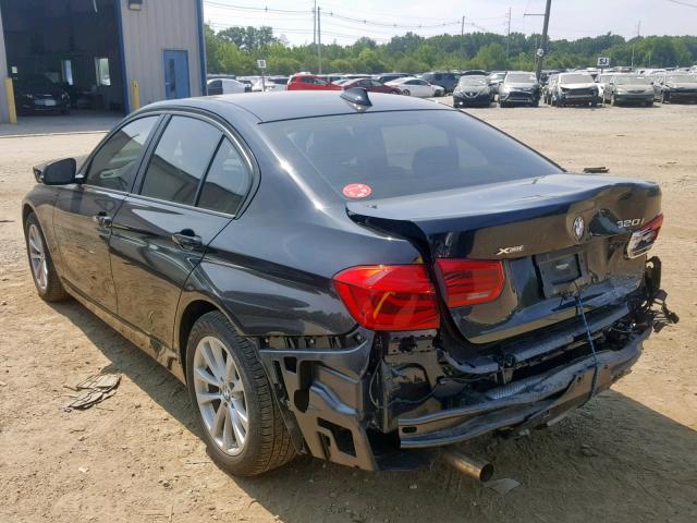 WBA8A3C53JA357688 - 2018 BMW 320 XI BLACK photo 3