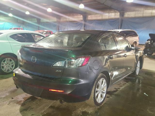 JM1BL1S59A1144284 - 2010 MAZDA 3 S GRAY photo 4