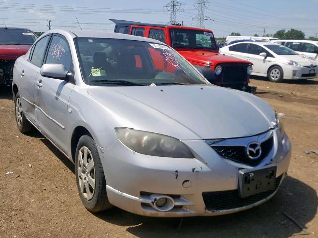 JM1BK12F371765766 - 2007 MAZDA 3 I SILVER photo 1