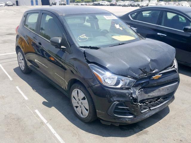 KL8CA6SA5HC706113 - 2017 CHEVROLET SPARK LS BLACK photo 1