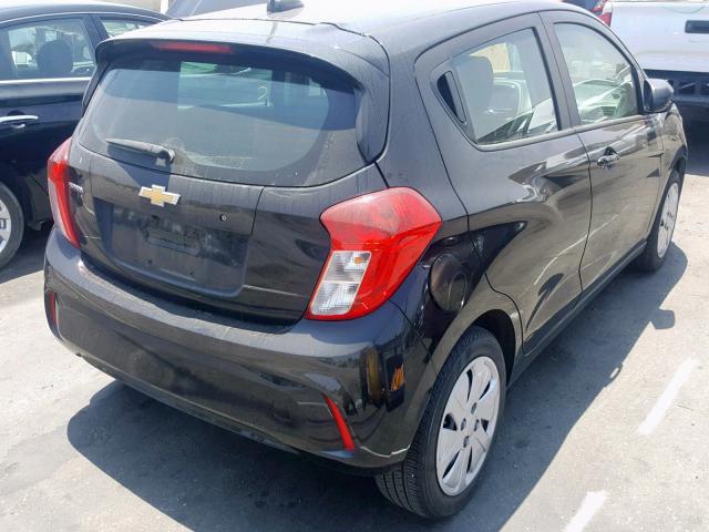 KL8CA6SA5HC706113 - 2017 CHEVROLET SPARK LS BLACK photo 4