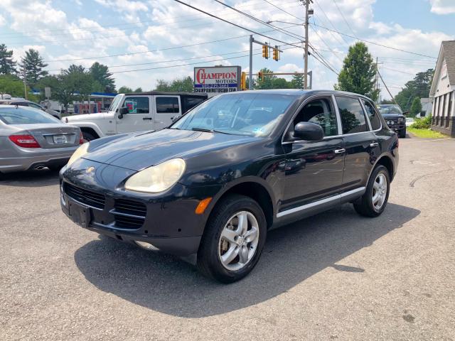 WP1AB29P84LA68432 - 2004 PORSCHE CAYENNE S BLACK photo 2