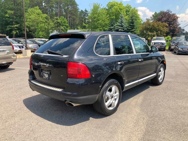 WP1AB29P84LA68432 - 2004 PORSCHE CAYENNE S BLACK photo 3