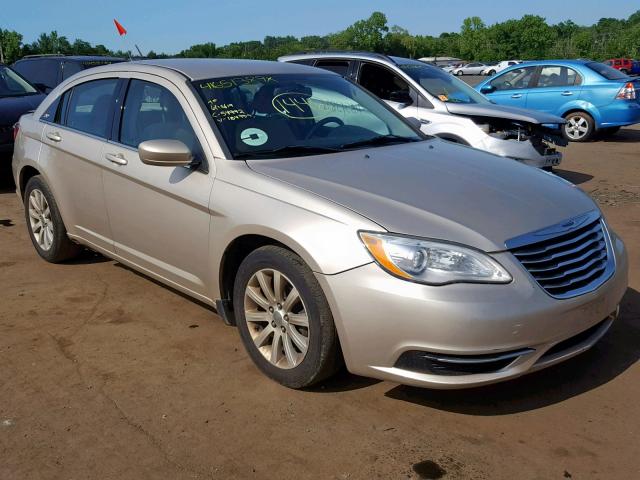 1C3CCBBB3EN184959 - 2014 CHRYSLER 200 TOURIN GOLD photo 1