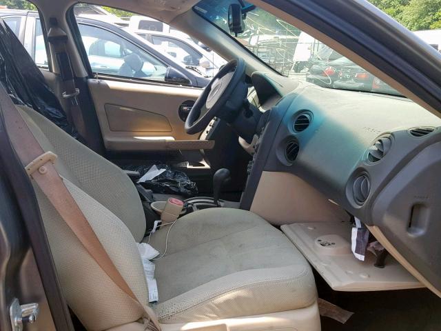 2G2WP522051165032 - 2005 PONTIAC GRAND PRIX GRAY photo 5