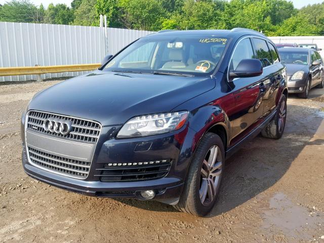 WA1AV94L37D023154 - 2007 AUDI Q7 4.2 QUA BLUE photo 2