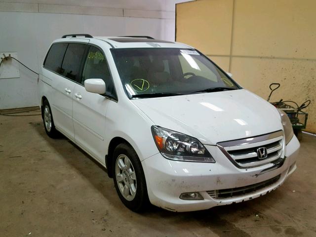 5FNRL38816B120331 - 2006 HONDA ODYSSEY TO WHITE photo 1