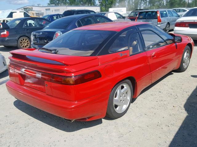 JF1CX8653VH100215 - 1997 SUBARU SVX LSI RED photo 4