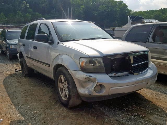 1D8HB48P87F506366 - 2007 DODGE DURANGO SL SILVER photo 1