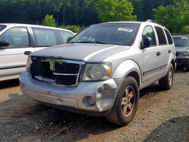 1D8HB48P87F506366 - 2007 DODGE DURANGO SL SILVER photo 2