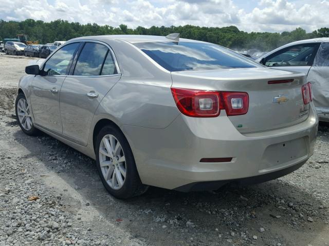 1G11E5SA6GF135914 - 2016 CHEVROLET MALIBU LIM 金色 照片 3