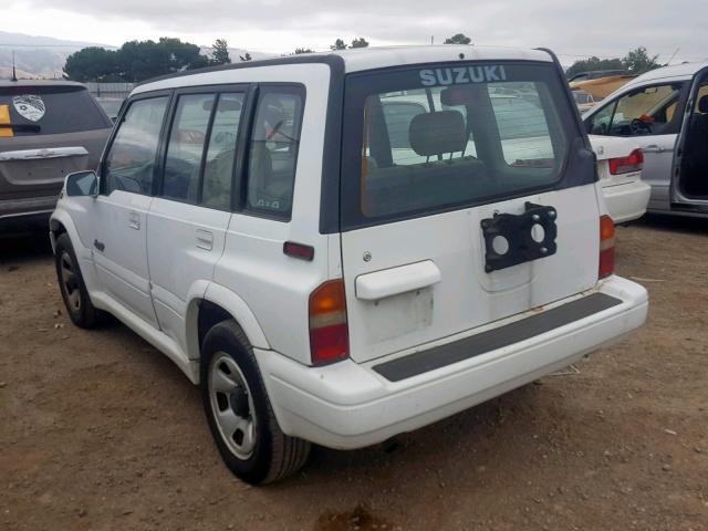 JS3TD21V0W4107141 - 1998 SUZUKI SIDEKICK S WHITE photo 3