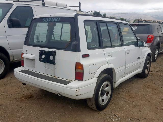 JS3TD21V0W4107141 - 1998 SUZUKI SIDEKICK S WHITE photo 4