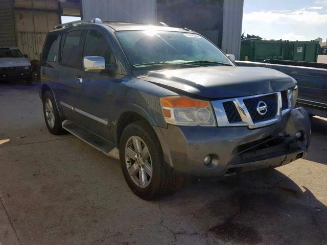 5N1BA0NF4AN604329 - 2010 NISSAN ARMADA PLA GRAY photo 1