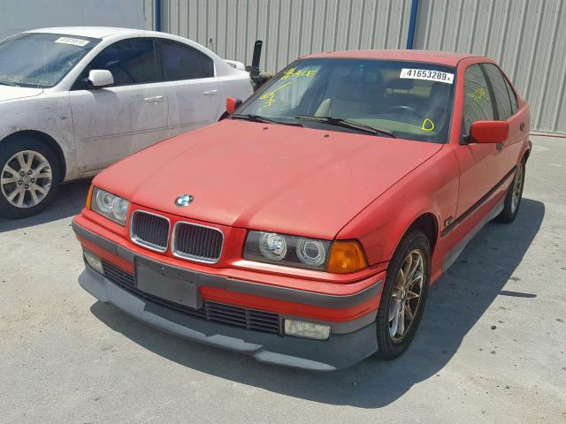 4USCC7320SLA00170 - 1995 BMW 318 I RED photo 2
