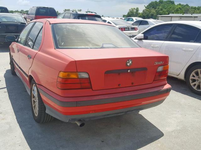 4USCC7320SLA00170 - 1995 BMW 318 I RED photo 3