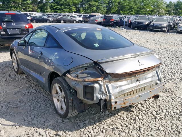 4A3AK24F69E016452 - 2009 MITSUBISHI ECLIPSE GS SILVER photo 3